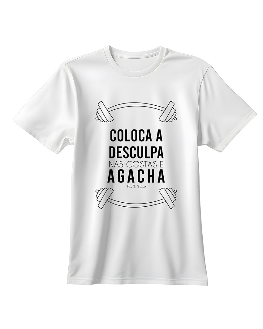 T-Shirt Personalizada Desculpas