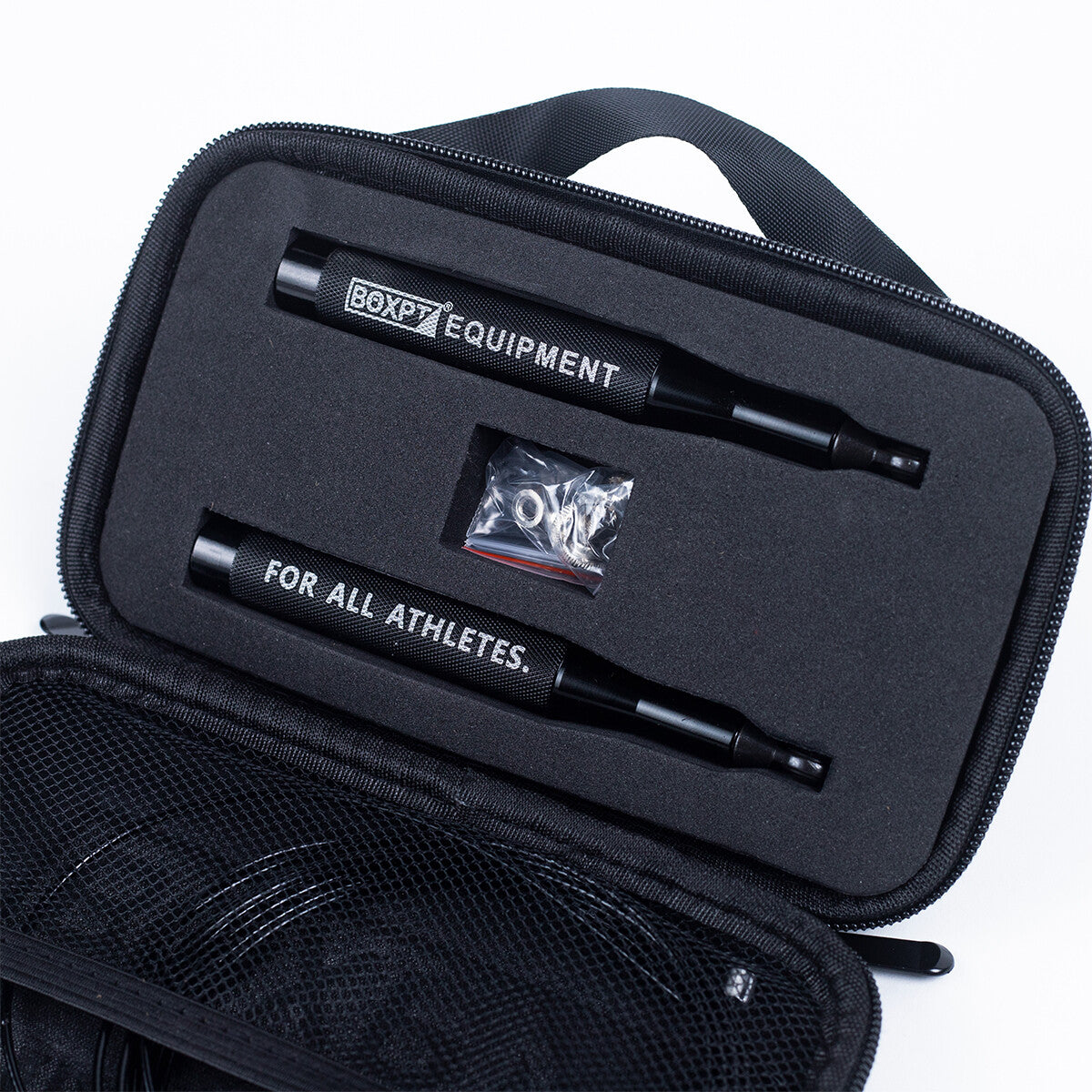 Corda de Saltar C/ Bolsa "Mach 1" AlumÌnio Preto