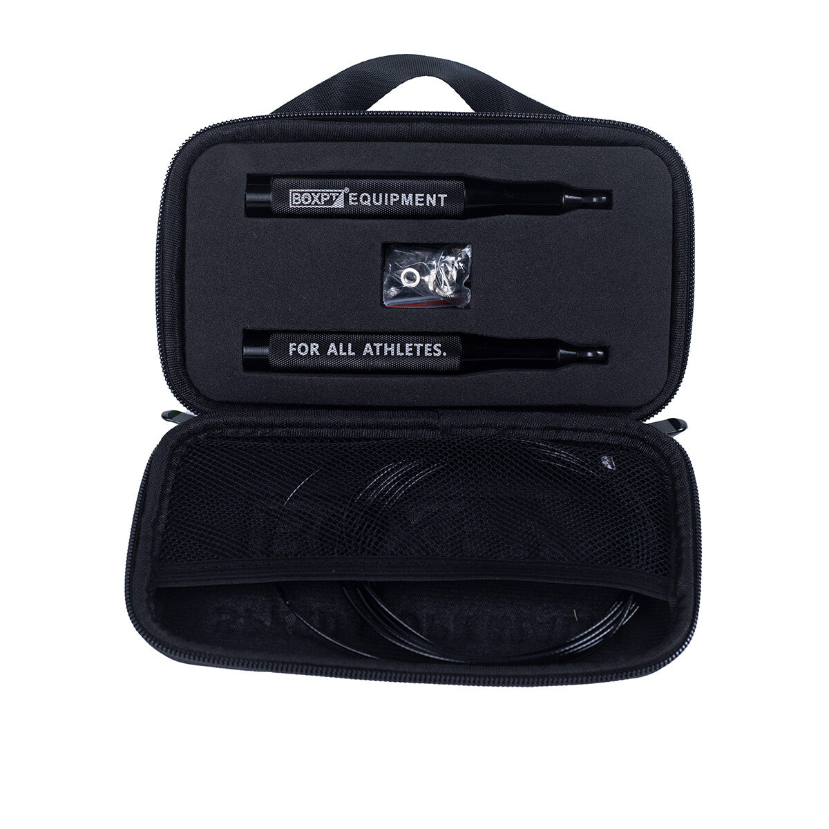 Corda de Saltar C/ Bolsa "Mach 1" AlumÌnio Preto