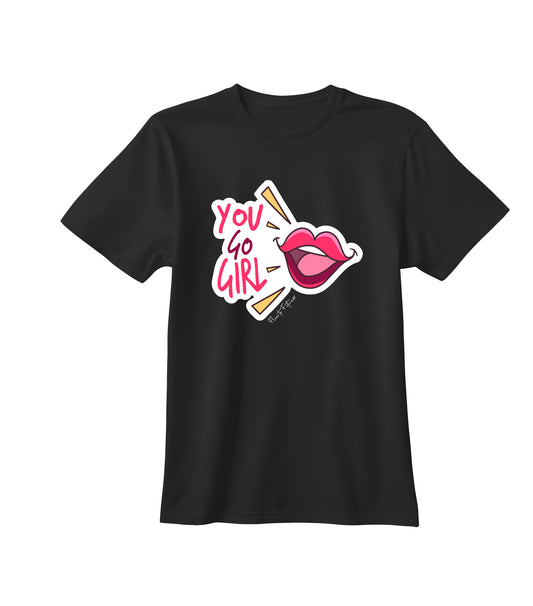 T-Shirt Personalizada Girl Preto