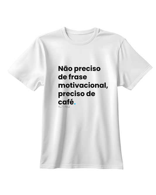 T-Shirt Personalizada Café